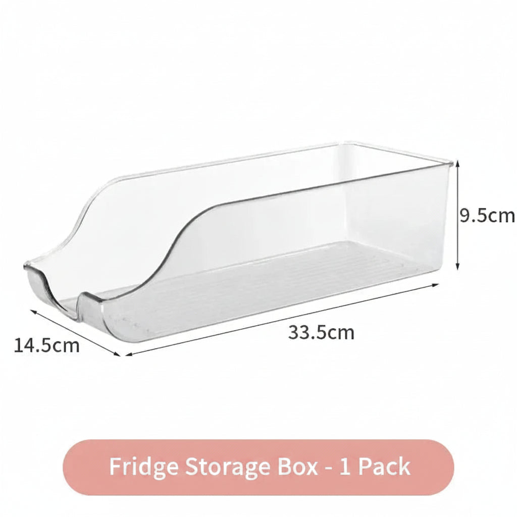 Refrigerator Organizer Bins – Auto-Rolling Soda Can Dispenser