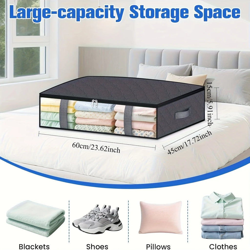 4‑Pack Under Bed Storage Containers