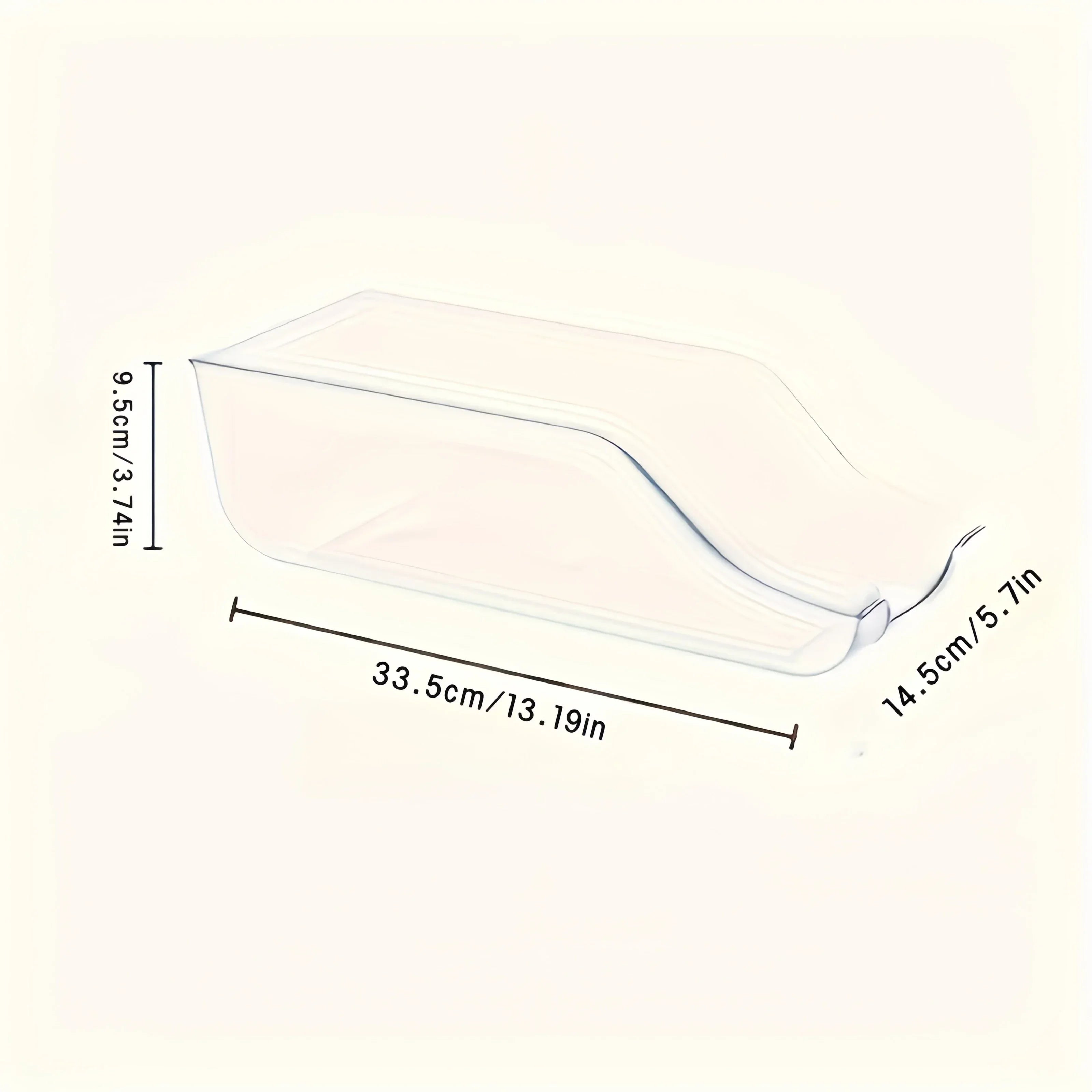 Refrigerator Organizer Bins – Auto-Rolling Soda Can Dispenser