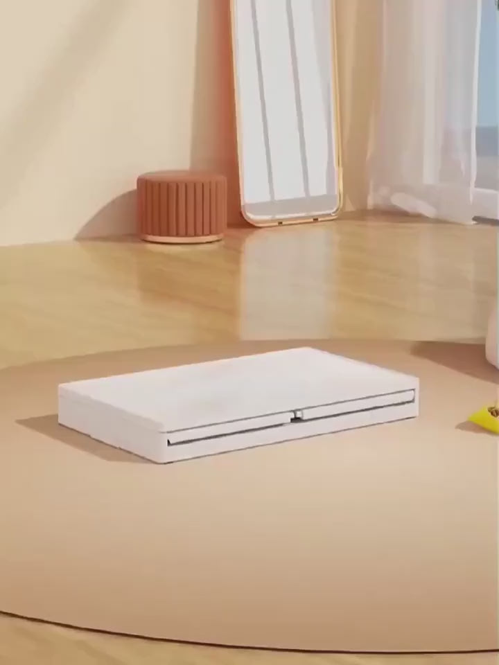 Foldable Storage Box With Clear Door – Spacious, Durable Home Organizer